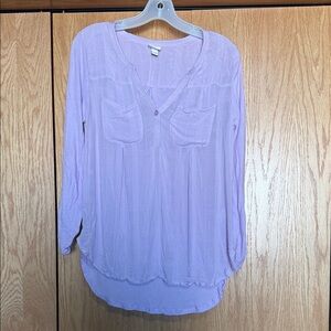 Merona Lavender Women's Blouse